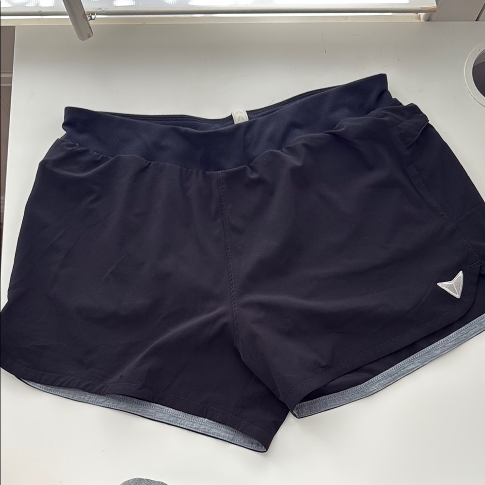 Women's Black Athletic Shorts